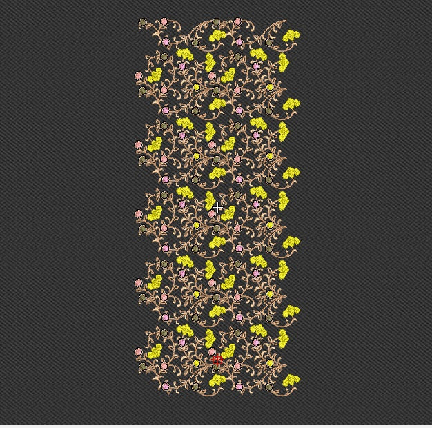 Flower Embroidery Design