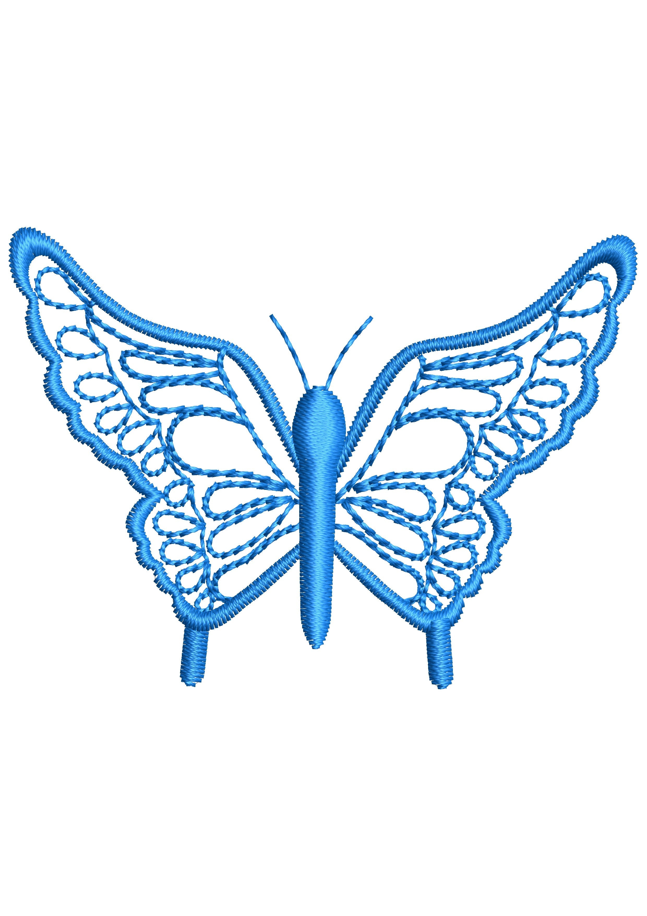 Butterfly Embroidery Design