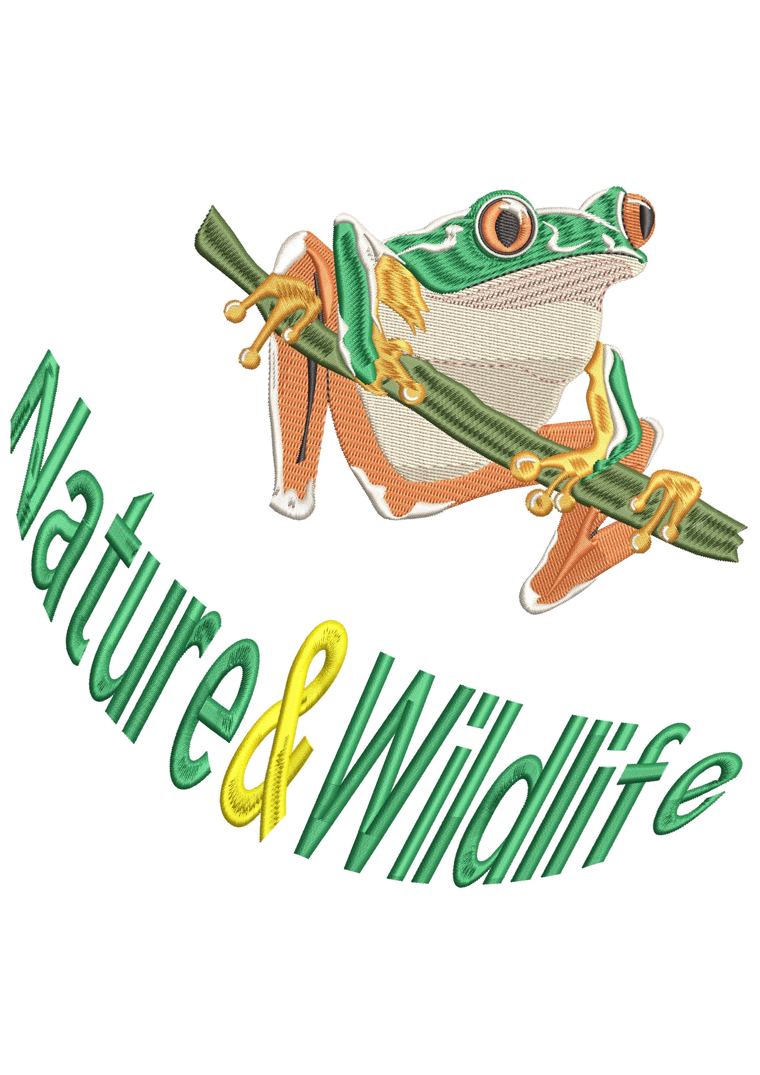 Nature & Wildlife Embroidery Design