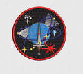 Spaceship Embroidery Design