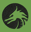 Dragon Motif Circular Embroidery Design