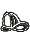Hat Vector Stitch Embroidery Design