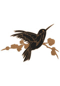 Bird Humming Embroidery Design