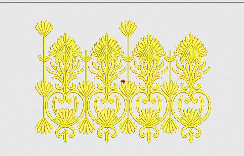 Flower Embroidery Design