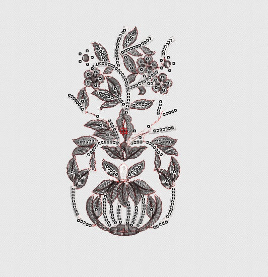 Flower Embroidery Design