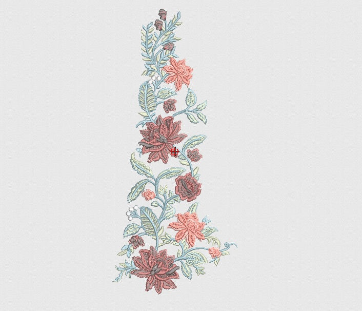 Flower Embroidery Design