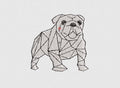 Dog Embroidery Design