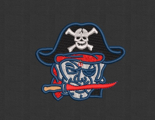 Pirates Embroidery Design