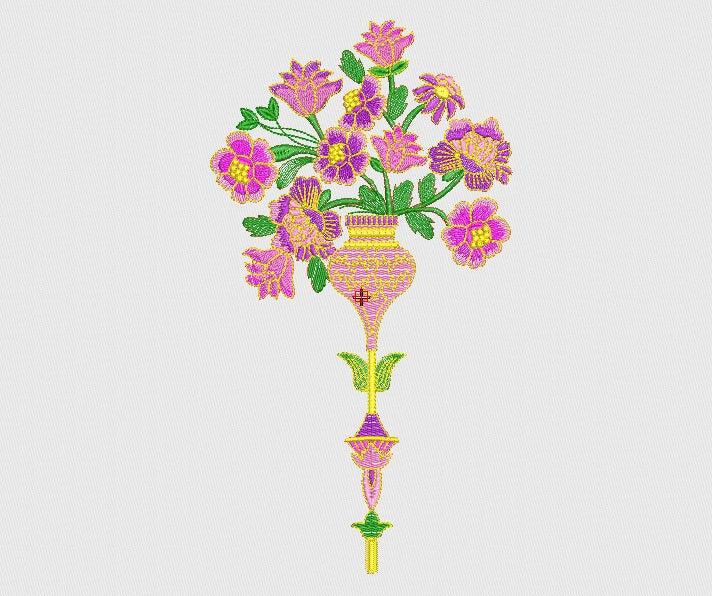 Flower Embroidery Design