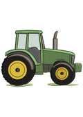 Tractor Embroidery Design