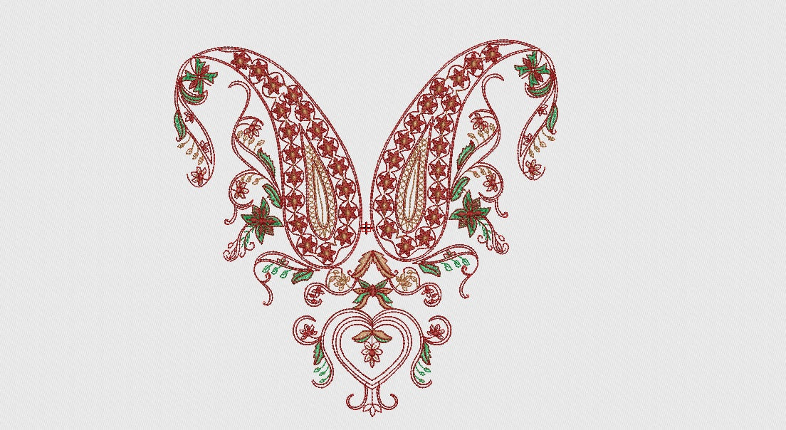 Flower Embroidery Design