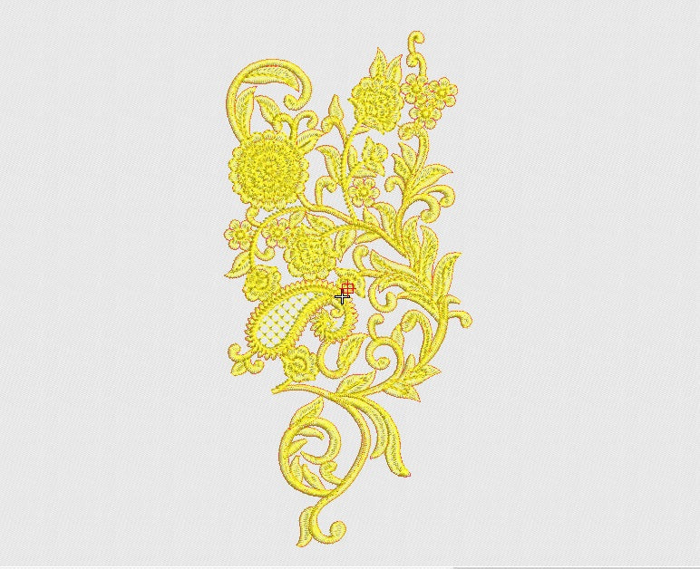 Flower Embroidery Design