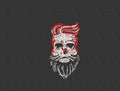 Skull Embroidery Design