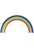 Rainbow Shine Embroidery Design