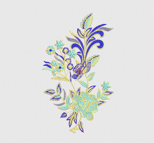 Flower Embroidery Design