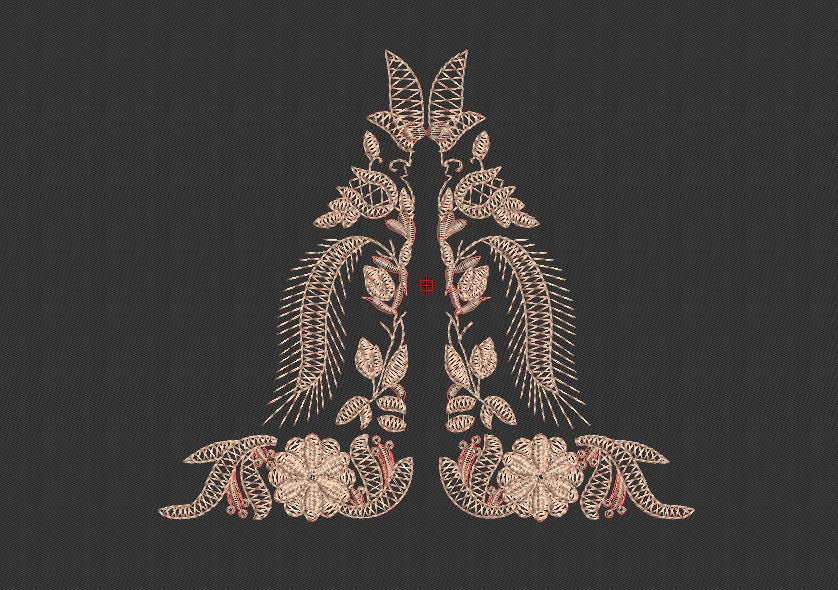 Flower Embroidery Design
