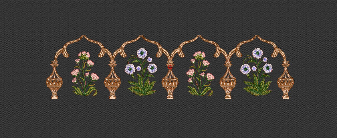 Flower Embroidery Design