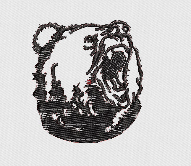 Bear Embroidery Design