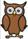 Owl Embroidery Design