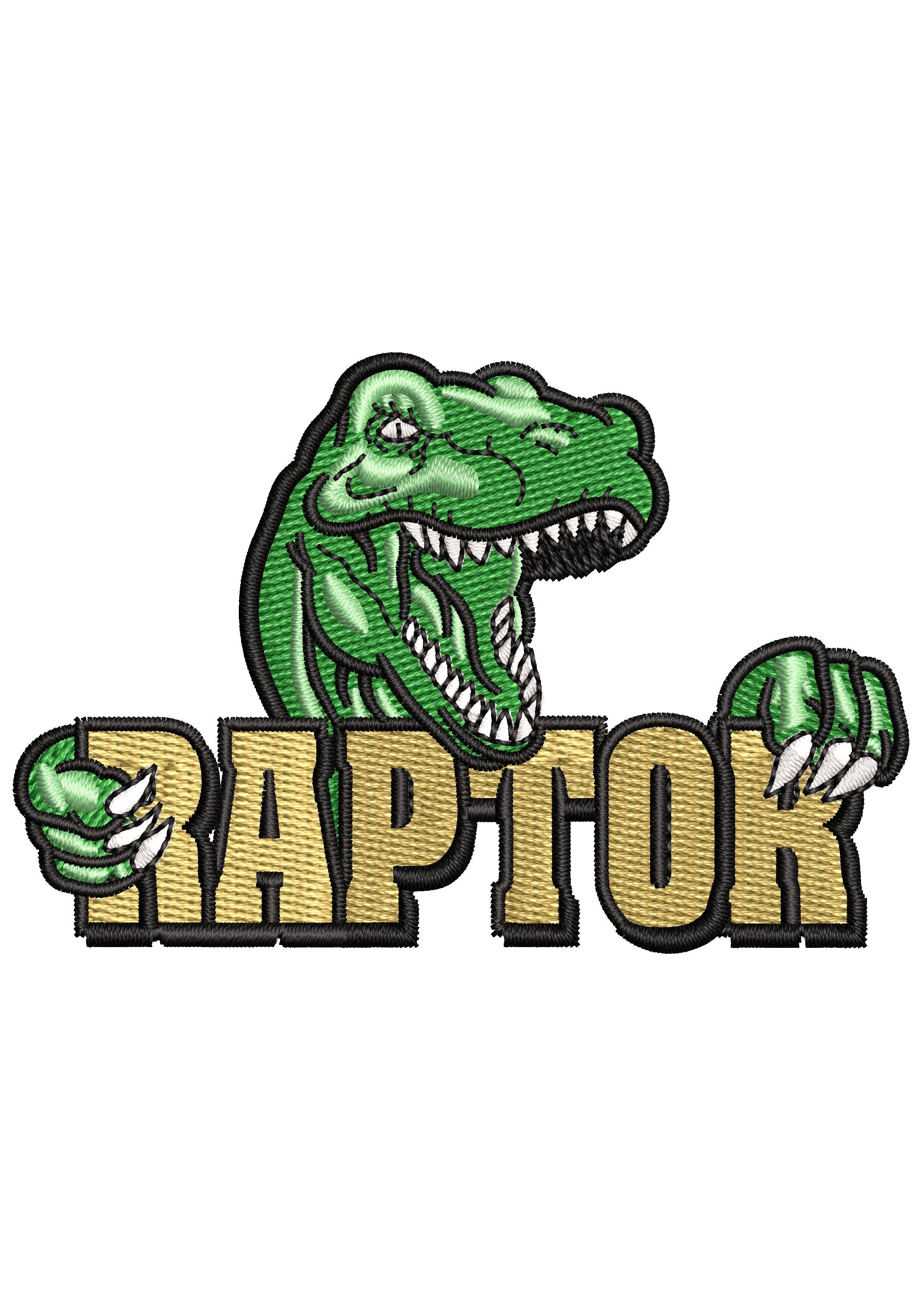 Dinosaur Embroidery Design