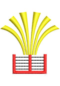 Light House Embroidery Design