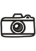 Camera Embroidery Design