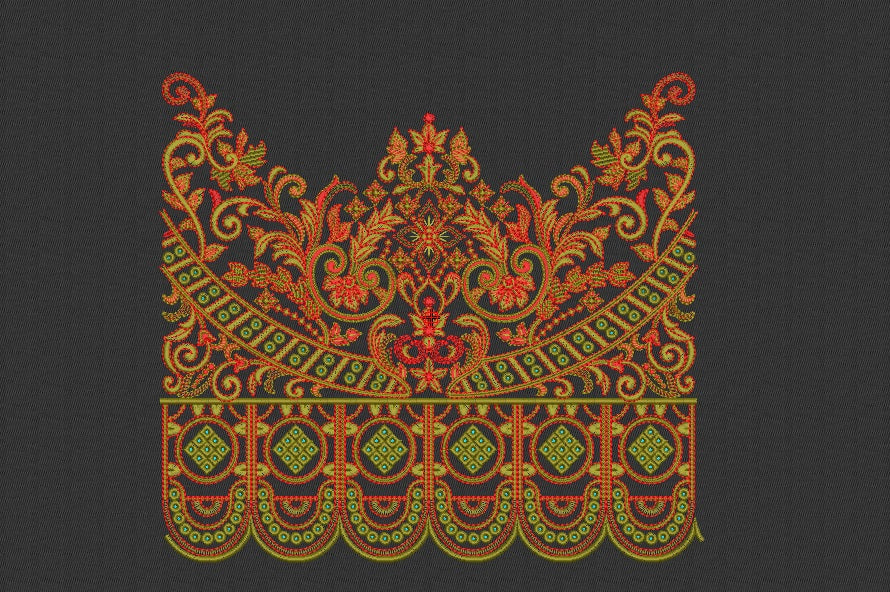 Flower Embroidery Design