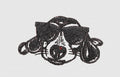 Dog Embroidery Design