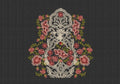 Flower Embroidery Design
