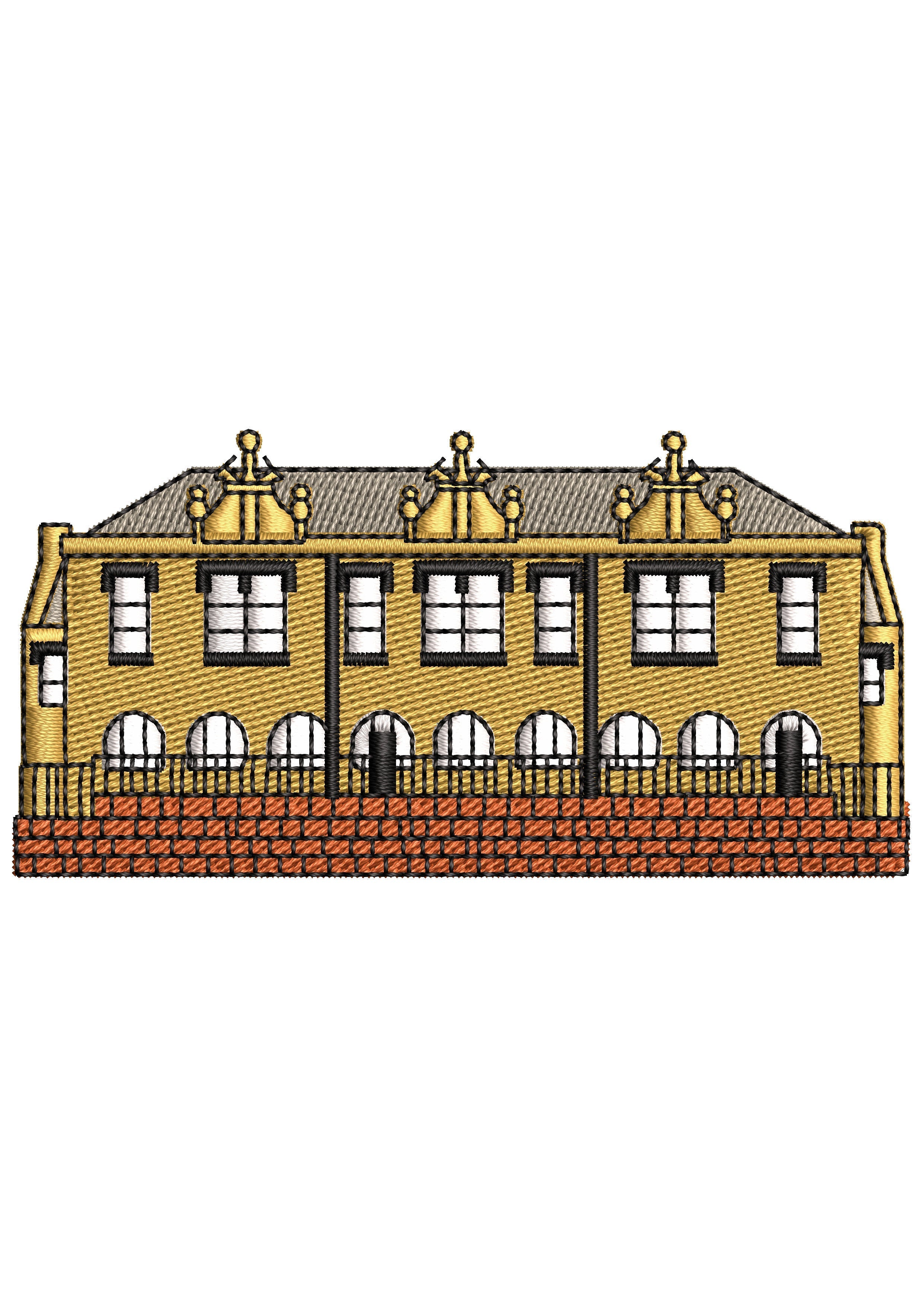 Sweet Home Embroidery Design