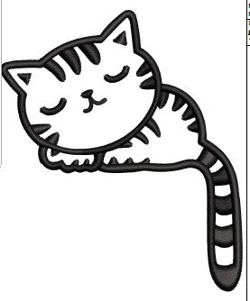 Cat Embroidery Design