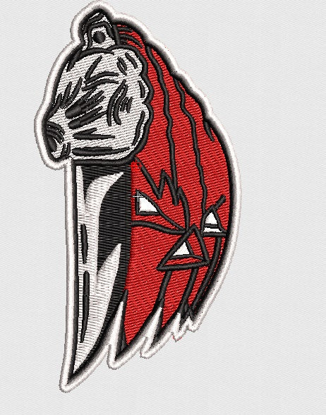 Blood Embroidery Design