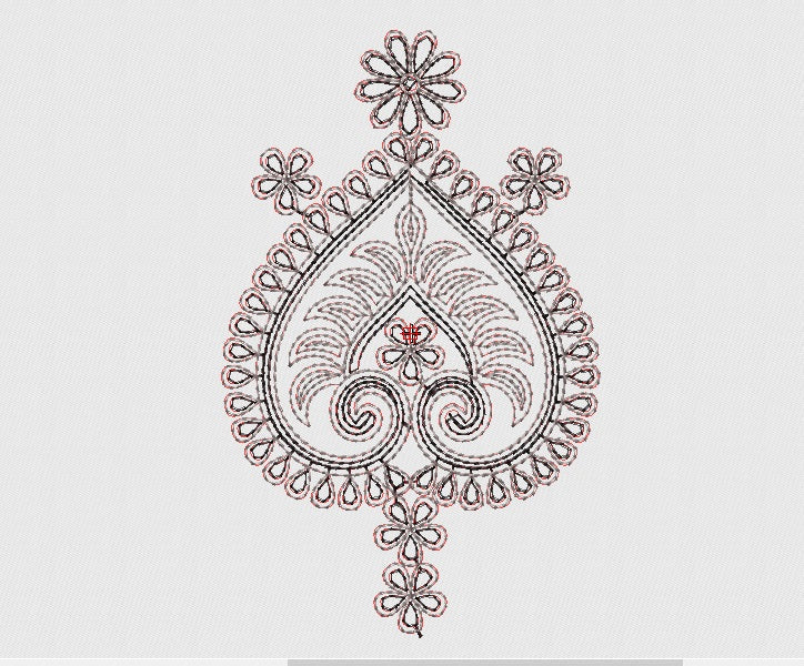 Flower Embroidery Design