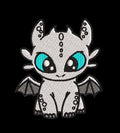 Light Dragon Cute Creature Embroidery Design