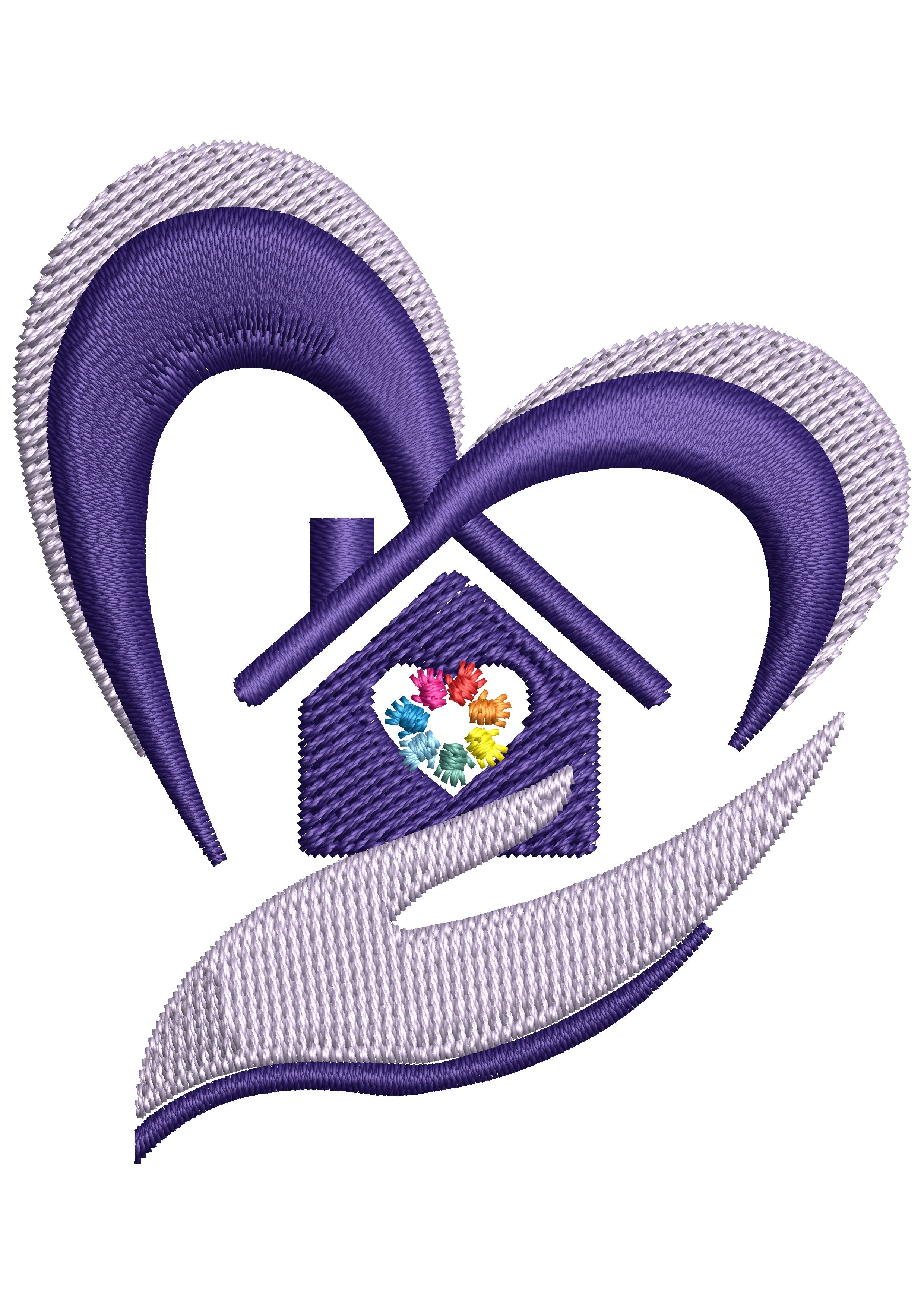 Sweet Hut Embroidery Design