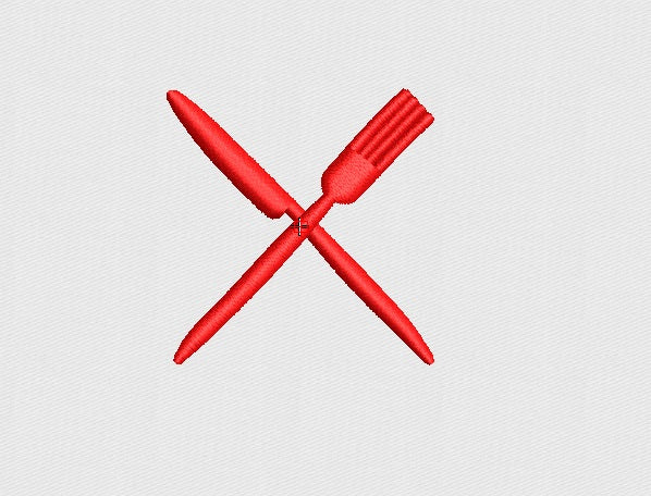 Catering Embroidery Design
