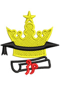 Leading Star Embroidery Design