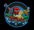 Quad Ride Companion Stitch Embroidery Design