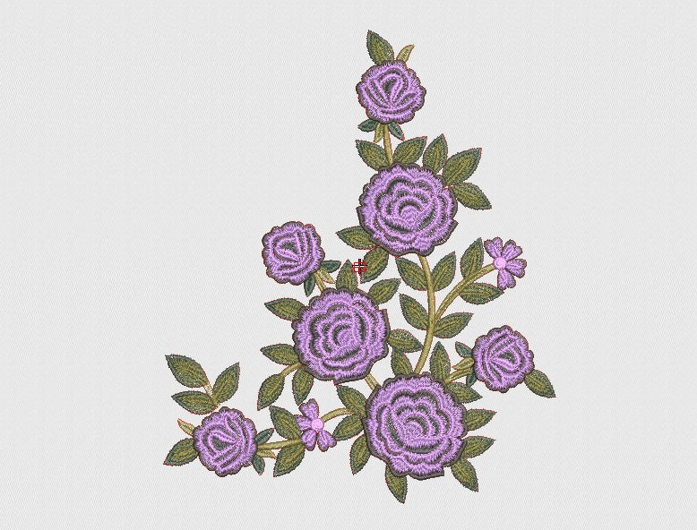 Flower Embroidery Design