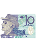 Ten Dollars Embroidery Design