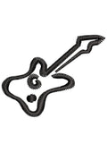 Guitar Embroidery Design