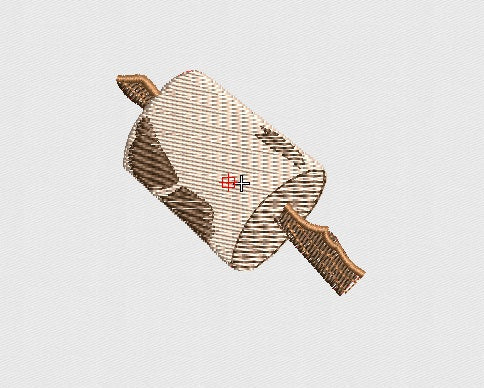 Meat Embroidery Design