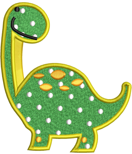 Dinosaur Embroidery Design