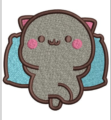 Cat Embroidery Design