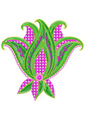 Plant Part Embroidery Design
