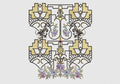 Flower Embroidery Design