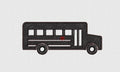 Bus Embroidery Design
