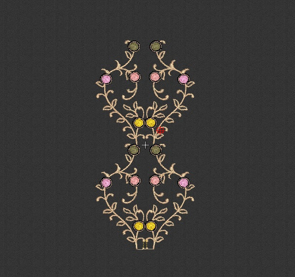 Flower Embroidery Design