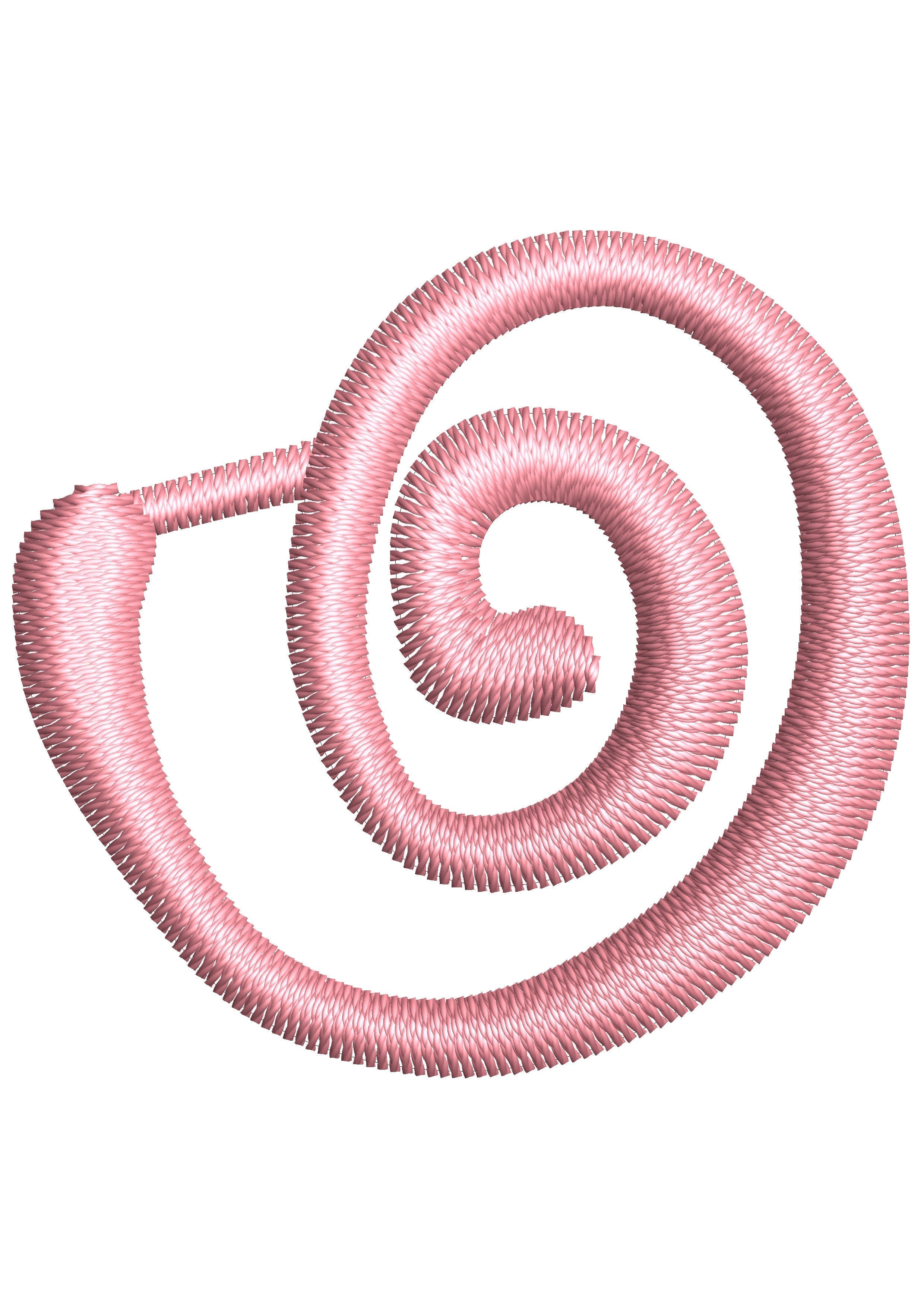 Shell Embroidery Design