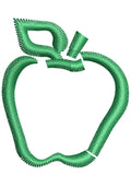 Apple Embroidery Design